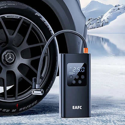 Portable Tire Inflator Rechargeable Electric Inflator for Car Bicycle Digital Air Compressor Football Inflator Air Pump
