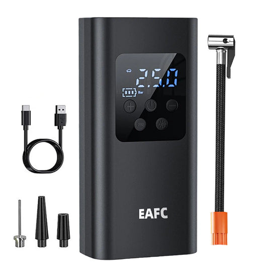 Portable Tire Inflator Rechargeable Electric Inflator for Car Bicycle Digital Air Compressor Football Inflator Air Pump